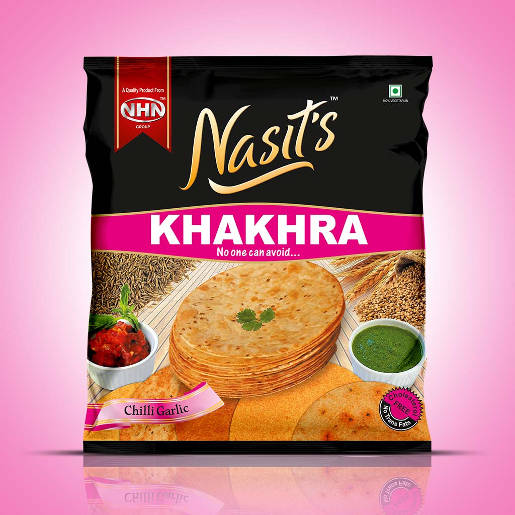 Chilli Garlic Khakhra
